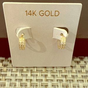 14k gold earrings